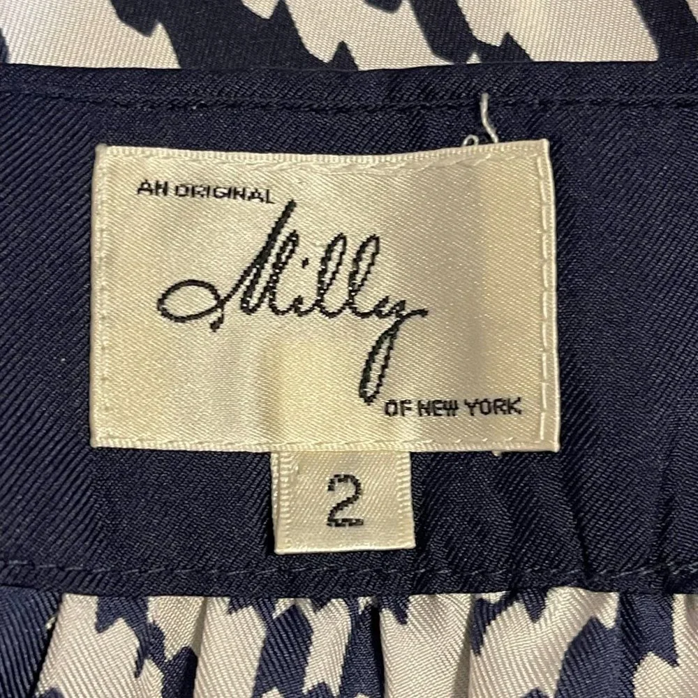 Milly of New York Cap Sleeve Blouse - Picture 5 of 7